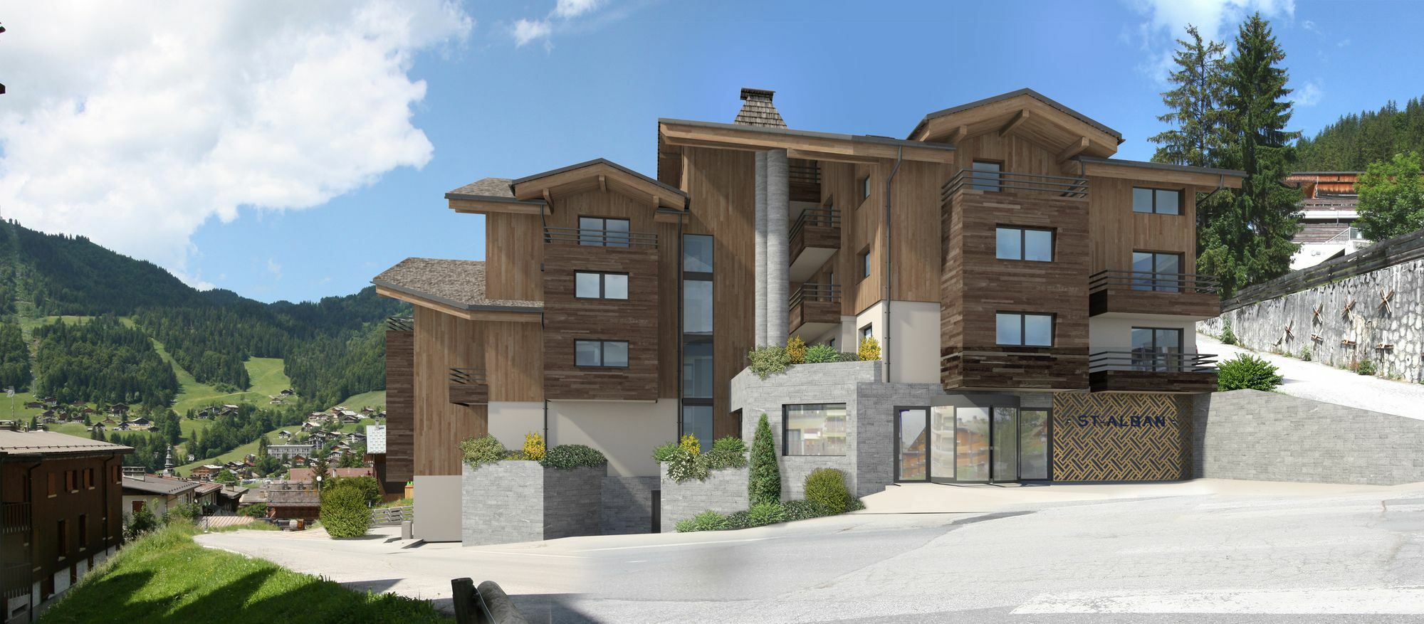 St-Alban Hotel & Spa La Clusaz Eksteriør billede